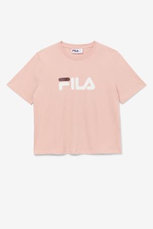 FILA Miss Eagle Tee T-Shirts Rose / /,Womens Clothing | CA.ZCDFQS103